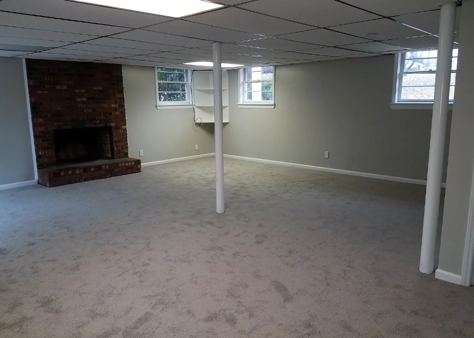 Recently funded fix and flip loan in Conover NC - basement