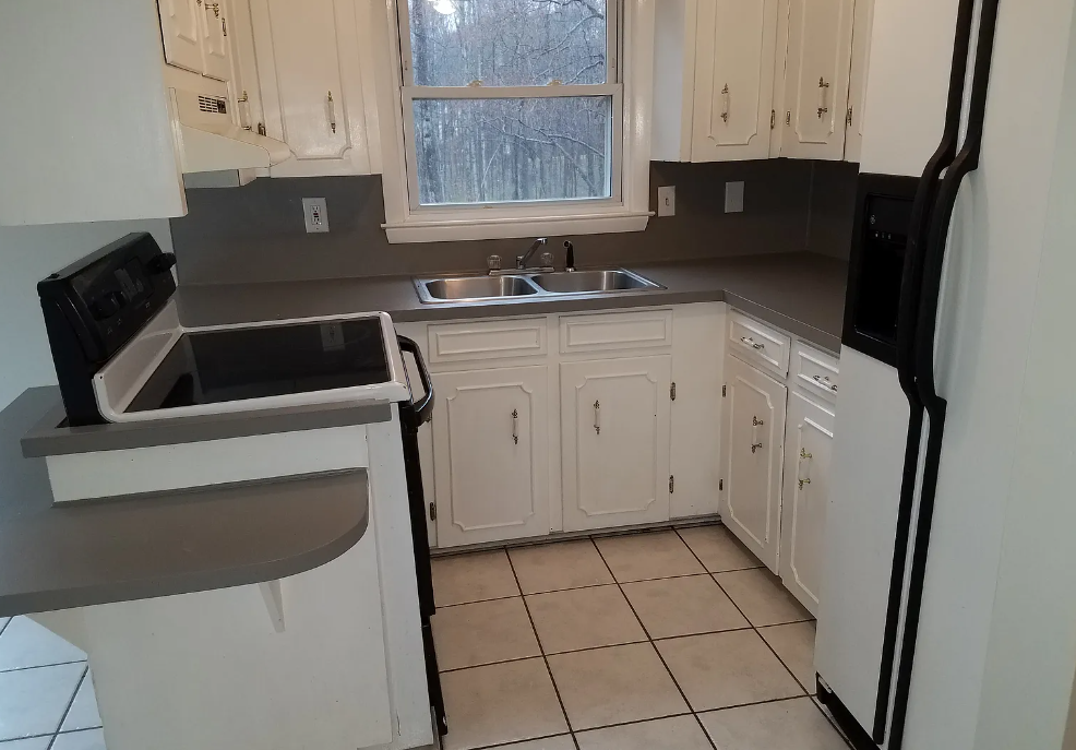 Recently funded fix and flip loan in Conover NC - kitchen