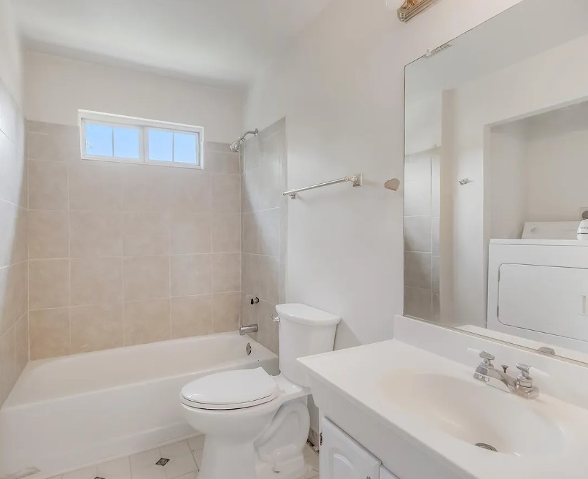 Bathroom Fix and flip Clinton MD Photo of bathroom