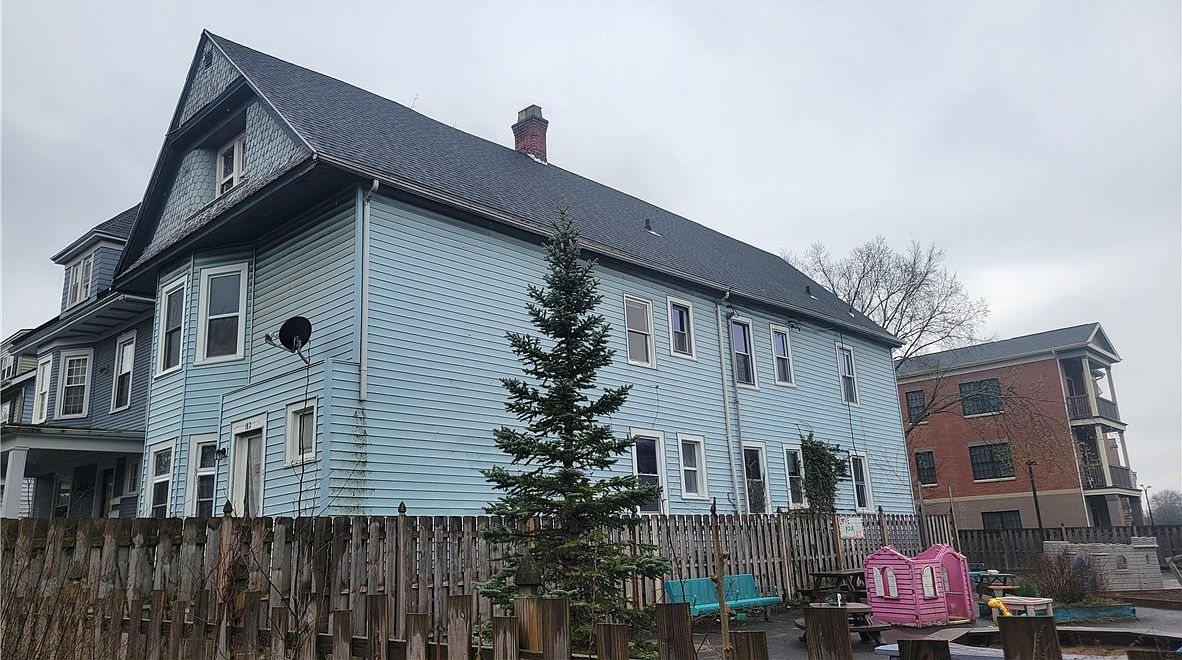 Exterior Front Fix and flip Buffalo NY