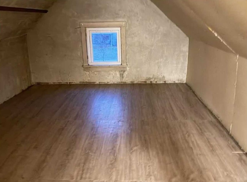 Attic- Fix and flip- Delphi, IN