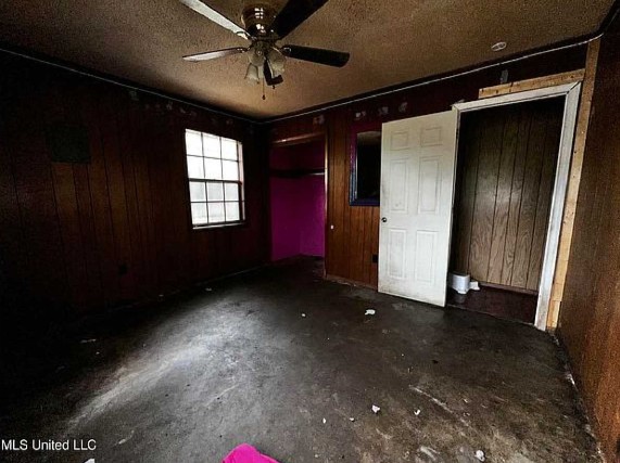 Bedroom- Fix and flip- Moss Point, Mississippi