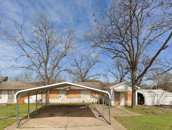 Exterior Front- Fix and flip- Dallas TX 75211