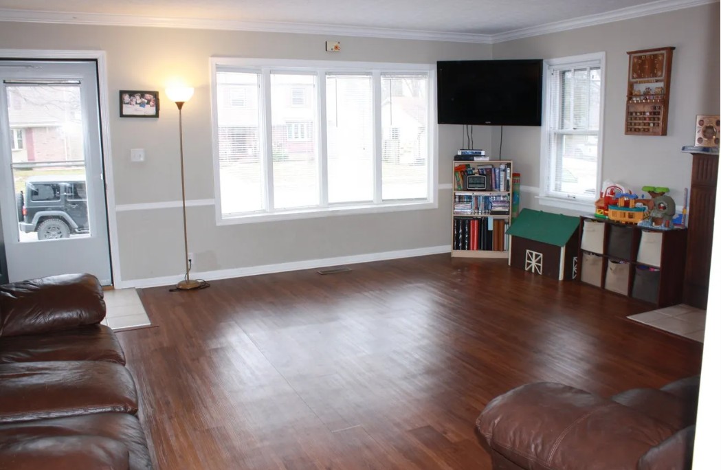 Living Room- Lafayette, IN- Fix and flip