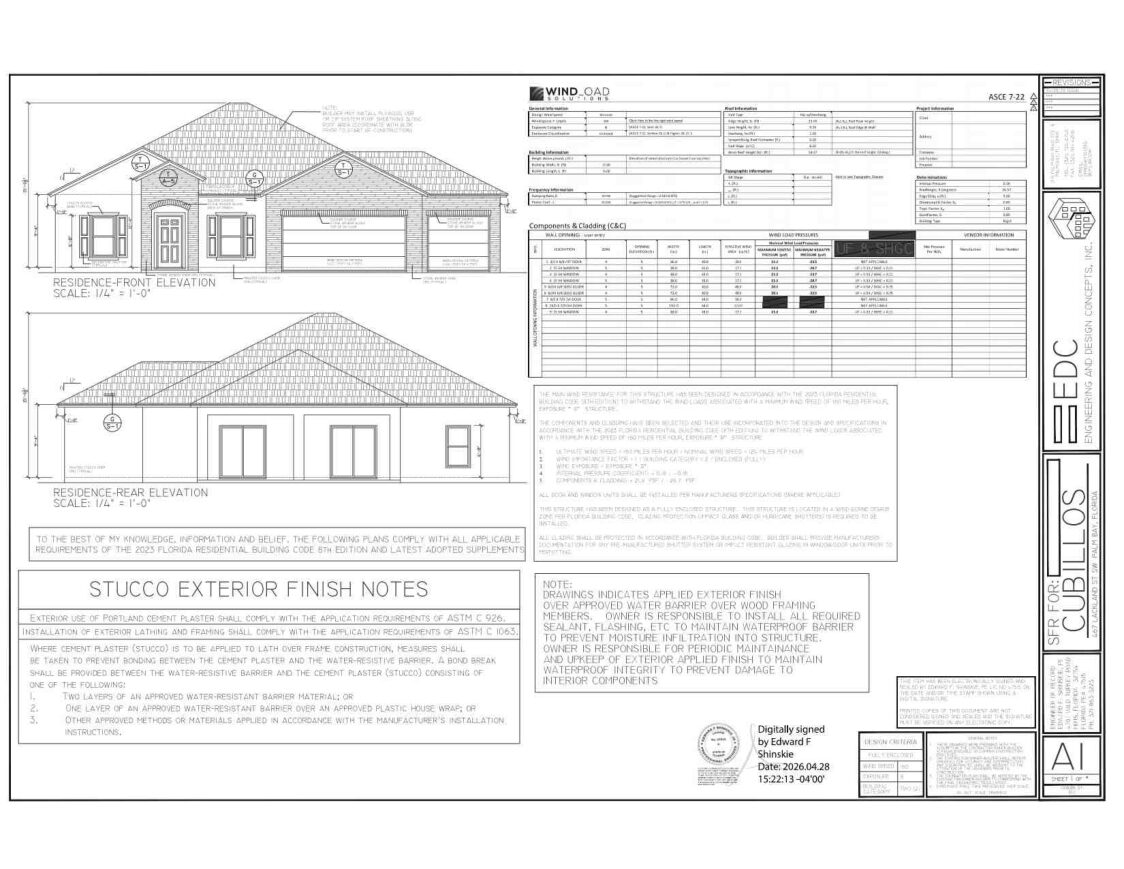 Palm Bay ground-up construction loan — site plan 4
