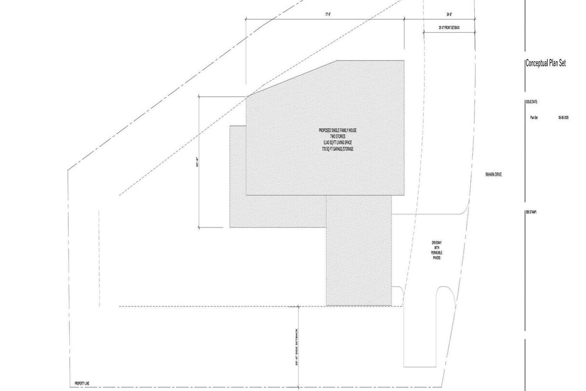 Lafayette ground-up construction loan — site plan 7