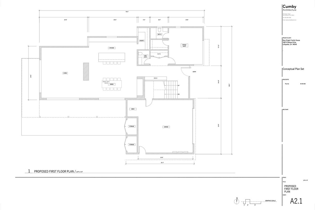 Lafayette ground-up construction loan — site plan 8