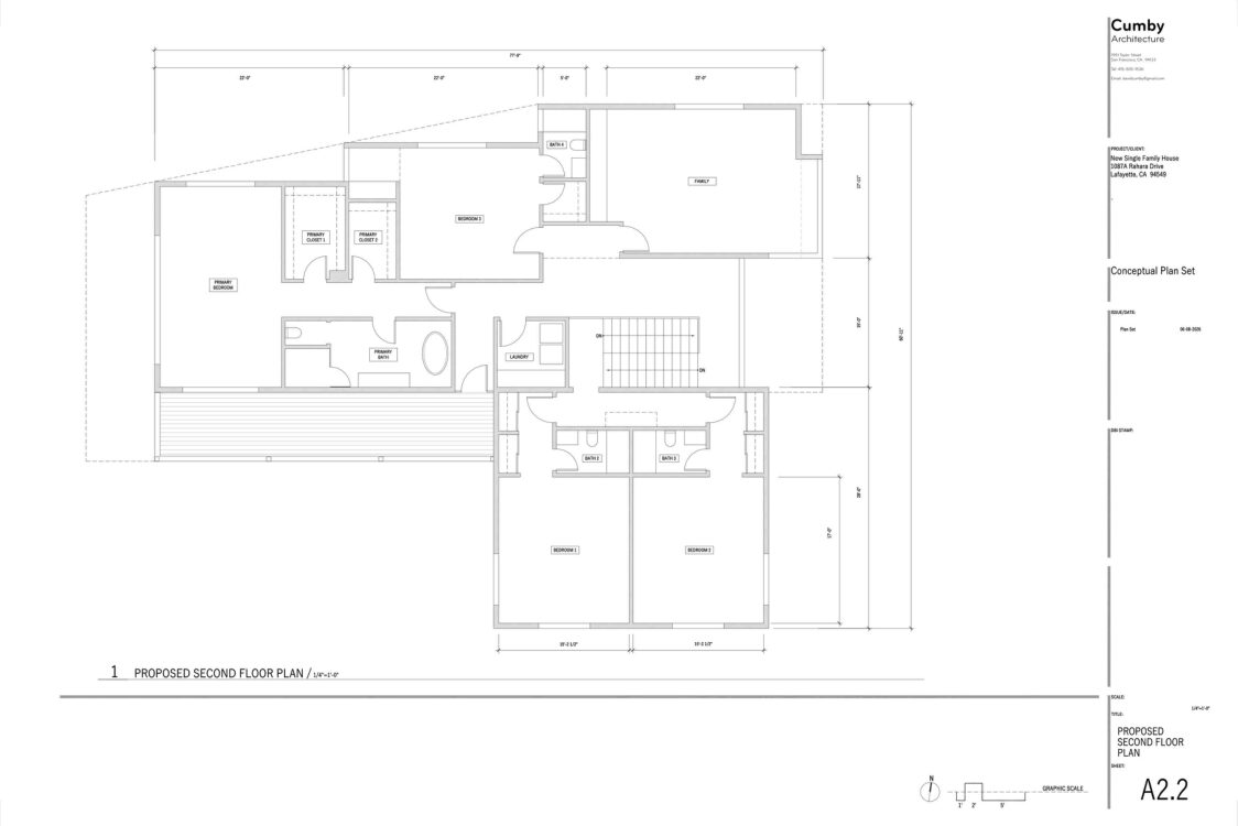 Lafayette ground-up construction loan — site plan